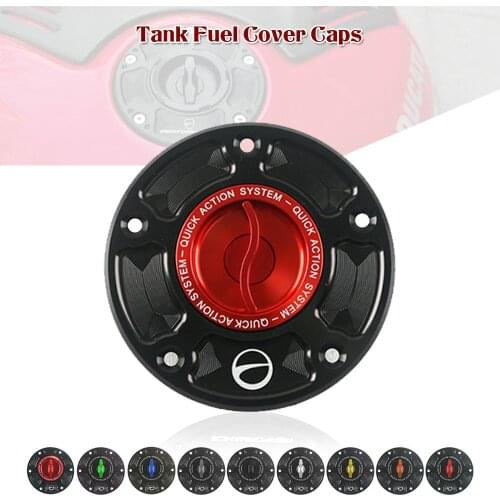 Aluminum Keyless Motorcycle Accessories Fuel Gas Tank Cap Cover quick release FOR SUZUKI GSX 650F GSF 650 BANDIT