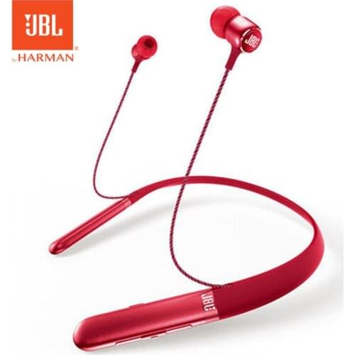 JBL LIVE200B TNeck-mounted wireless Bluetooth-compatible music headset in-ear sports earbud magnetic headset