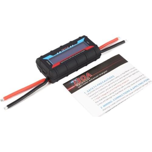 Digital Voltage Power Watt Current Energy Meter Analyzer Tester Checker for RC Drone Battery Motor Charger 60V 130A Wattmeter