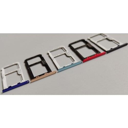 For Huawei Nova 3 3e P20 lite Nova3 3i Slot Holder Dual SD SIM Card Tray Reader Socket