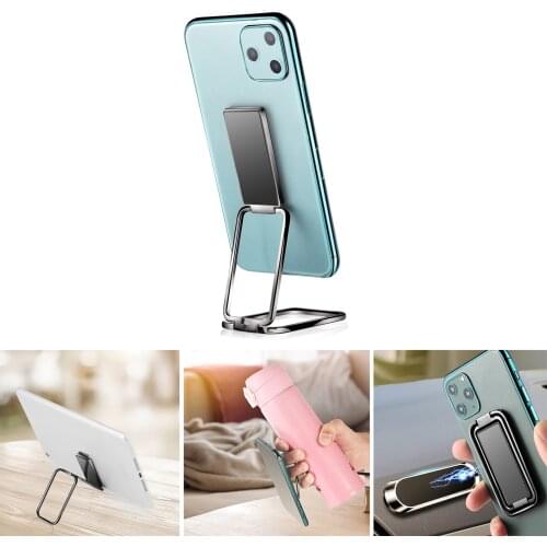 Double Ring Mobile Phone Holder Square Folding Bracket Mobile Phone Mobile Phone Holder Square Folding Bracket