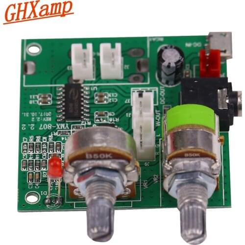 Ghxamp 2.1 Woofer Amplifier Board 5W*2+10W Bass Amplifier audio board Mp3 Mp4 PC Protable speaker DIY 4OHM DC5V