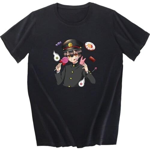 Anime Toilet-bound Hanako-kun Shounen Hanako-kun T Shirt Cotton Men Women Short Sleeve T-shirt Casual Tops Tees Streetwear