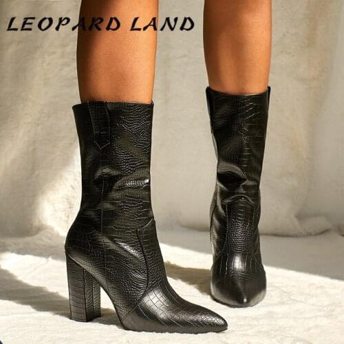 Leopard land Women's High Boots