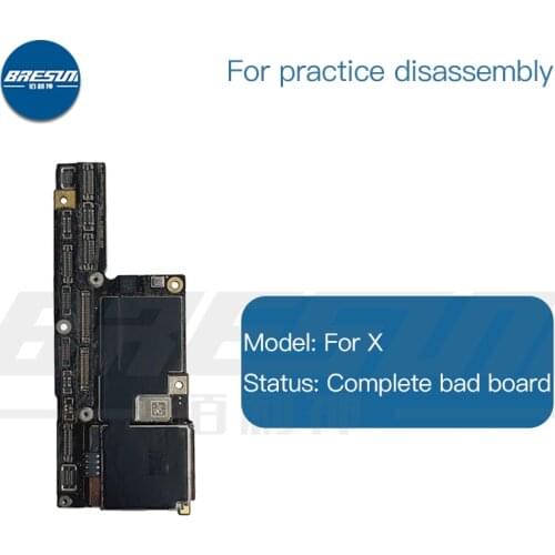 Complete Bad motherboard For iPhone Without Disassembly parts iPhone X XR XS max 11 11PRO 11PROMAX Repair Skill Practice