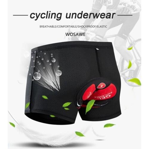 Motorcycle shorts riding underwear breathable and quick-drying thick silicone pad shorts mountain bike cycling fart cushion