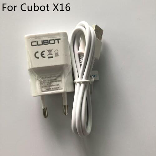 New Travel Charger + USB Cable USB Line For Cubot X16 Smartphone MT6735 Quad Core 5 Inch Smartphone