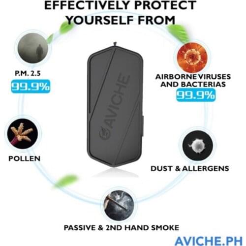 Air Purifier Low Noise Air Freshener Rechargeable And Portable Air Purifier Wearable Necklace Mini Portable USB Air Cleaner