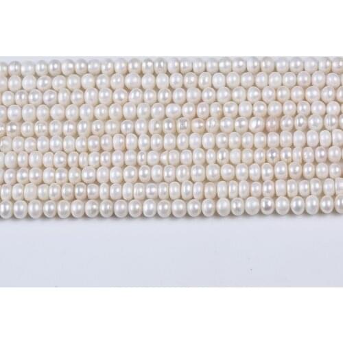 Wholesale White Button Shape Freshwater Pearl 7-8mm Matt Bead Strand For Jewelry Handmade