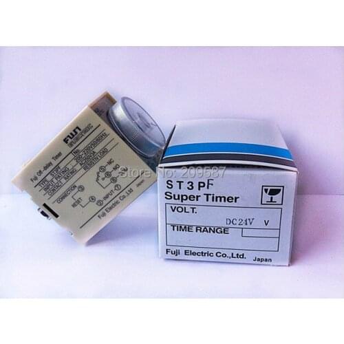 24VDC power off delay timer time relay 0-3 minutes ST3PF & Base