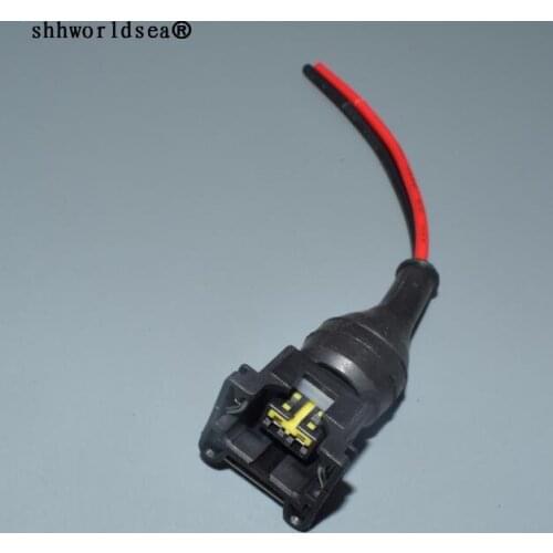 Shhworldsea 2 Pin 3.5mm Female And Male Auto Car Engine Connector Oil Automotive Plug