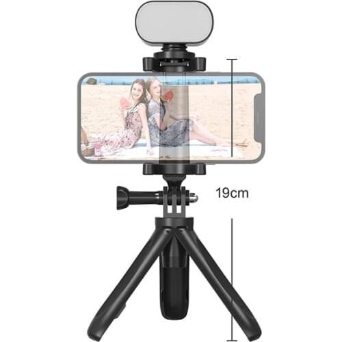 ST-30 Super Mini Photography Fill Light Camera LED Light with Diffuser 5600K Rechargeable LED Video Light for Live Stream