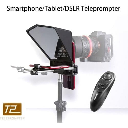 Bestview T2 Teleprompter for Tablet iPad Phones Prompter Outdoor Interview Speech DSLR Reader prompteur Tablet