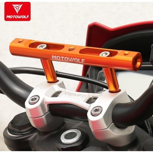 MOTOWOLF Universal 5 Colors Motorcycle Handlebar Modified New Generation of Hand Multifunction Styling Cross Bar