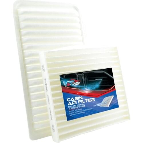 Bi-Trust Engine & Cabin Air Filter for 2004-2005 Toyota Sienna/2008-2013 Toyota Highlander/2007-2011 Toyota Camry