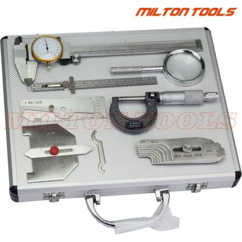 7PCS/SET high quality Welding gauge welding measure weld inspection tool