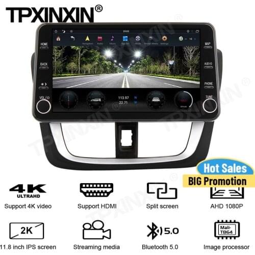 HD Scree 1920*1080 Android 9 Car Multimedia Player Streaming Media For Honda Vios 2014 2015 2016 Radio Stereo Recorder Head Unit