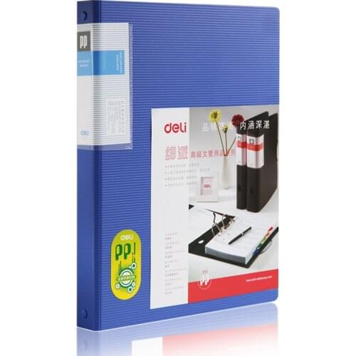 Deli 5779 Business Card Booklet 500 Business Cards Booklet A4 Large Capacity Card Stock Business Card Organiser Name Card Book