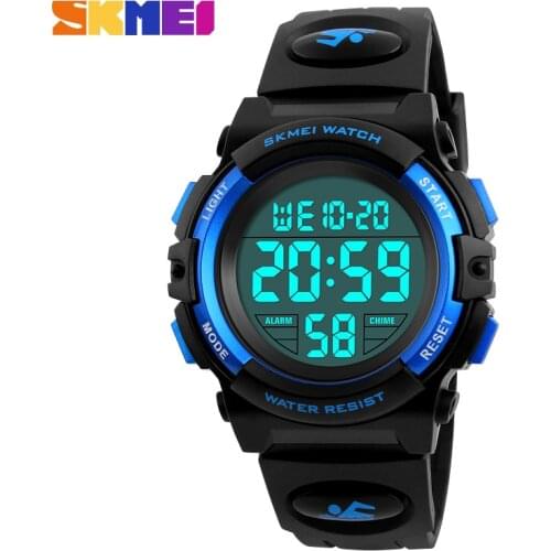 Childrens Watches SKMEI Brand Swim Waterproof Outdoor Sports Children Watch For Boy Girls Fashion Casual LED Digital Wristwatch