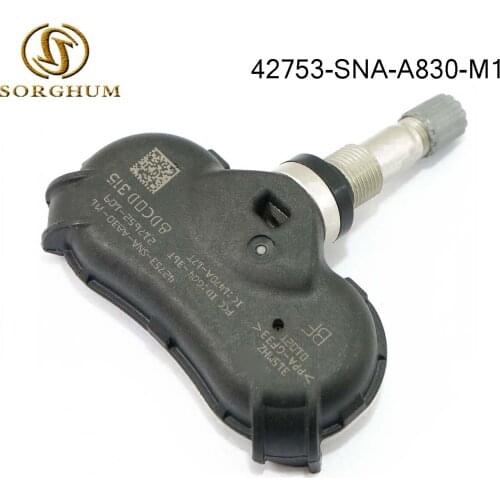 TPMS 42753-SNA-A830-M1 Tire Pressure Sensor For Honda Civic For Cr-Z For Element For Fit For Insight For Odyssey 315MHz