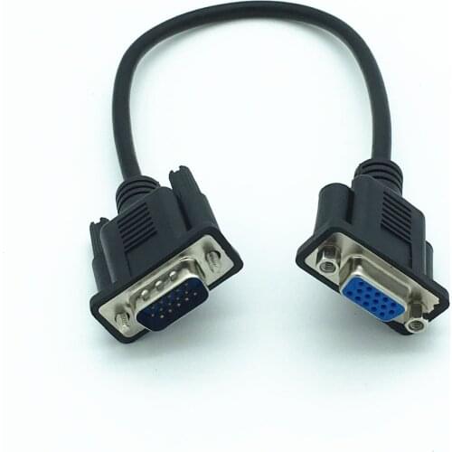 VGA HDTV/HD15 Male to Female Cable Can be mounted on a face plate 0.3m