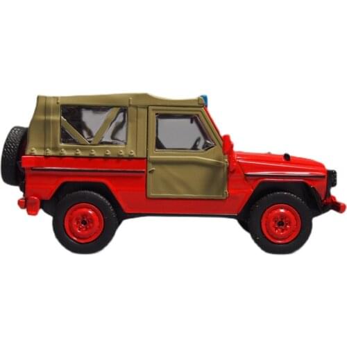 Rare 1:43 Peugeot P4 Fire Jeeps SUV Alloy Die-casting Model Simulation Vehicle French Off-road Vehicle Toys For Boys, Voiturer