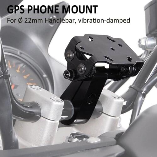 NEW For Ø 22mm Handlebar Universal Motorcycle Phone Mount Holder Mobile Phone GPS Navigaton Bracket USB Wireless Charging Stand