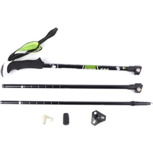 2 pieces/batch 195g/piece carbon fiber Nordic walking poles telescopic trekking poles camping hiking trekking poles