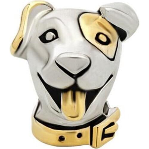 Suitable for Pandora Bracelet Animals European Beads Funny Dog Charm Bracelet Pet Charm Bracelet Beads Jewelry Making