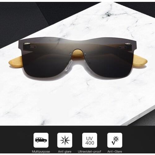 Fashion Men Sunglasses Wooden UV400 Lens Sun Glasses Classic Fashion Brand Design Colorful Shades Square Eyewear For Male Female