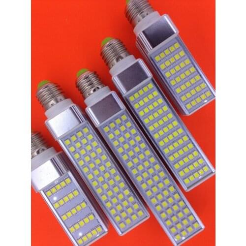 5W 7W 9W 11W 13W 15W E27 G24 LED Corn Lamp Bulb Bombillas Light 5050 SMD Spotlight 180 Degree AC85-265V Horizontal Plug Lamp