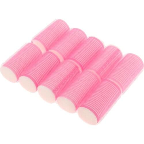 10pcs Self Grip Hair Styling Roller Curler Hairdressing Tool DIY Set