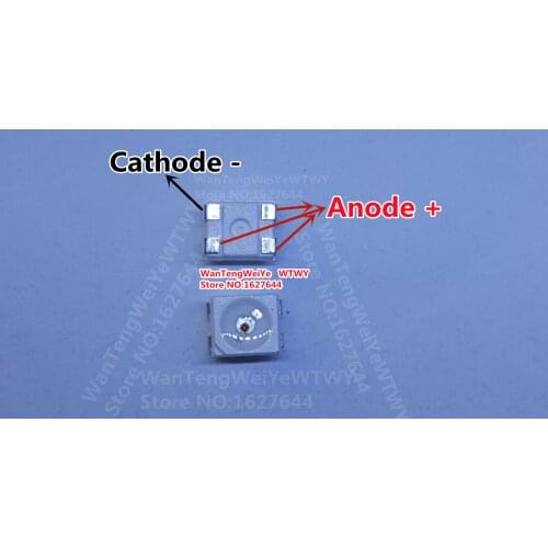 200PCS JUFEI Low Power Automotive LED 0.175W Yellow 3528 PLCC4 Automotive Application 01.JA.CC3528Y65P01