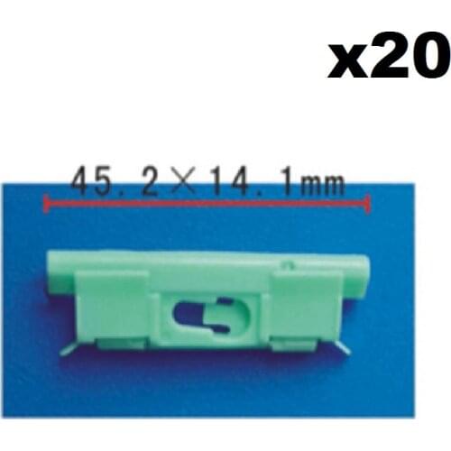 20x For Honda Accord Civic Windshield Moulding Clips / Nylon Retainer Clip