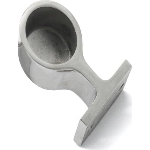 25mm Hand Rail Forward Stanchion Marine Boat Hardware, Stainless Steel 316