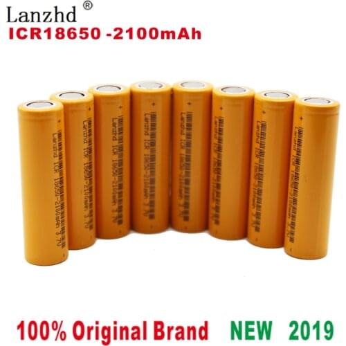 8-40Pcs Rechargeable 18650 Battery 2100mAh li ion Batteries 3.7V for samsung 18650 Lithium Battery for Flashlight notebook toy