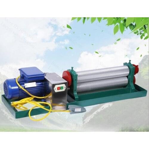 86*500mm beeswax foundation embossing roller machine