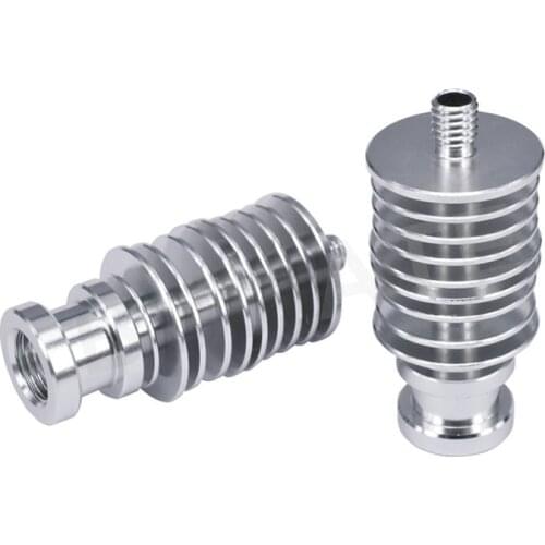 3D Printer Accessories Aluminum alloy Remote E3DV6 with Throat Conjoined Heat Pipe - 4.1 Straight 2pcs/pack