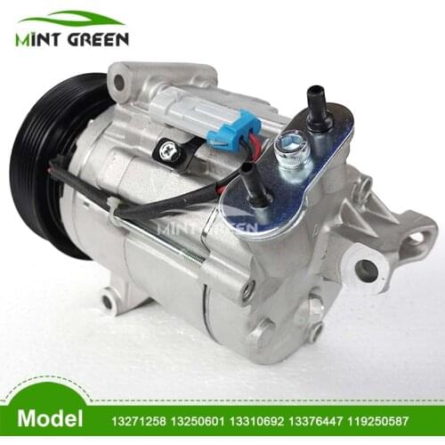 Auto ac Compressor for Chevrolet Cruze 1.6i 16V for Holden Cruze 1.8i 96966630 13271258 13250601 13310692 13376447 119250587