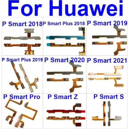 Power & Volume Button Flex Cable For Huawei Honor P Smart 2019 Plus Z On Off Power Volume Switch Up And Down Flex Ribbon Repair