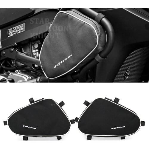 For Suzuki V-Strom DL650 DL1000 For Givi For Kappa Motorcycle Repair Tool Placement Bag Bumper Frame Package Toolbox