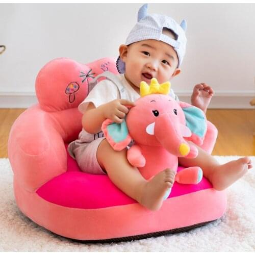 Baby Seats Sofa Cover Portable Comfortable Seat Support Cute Feeding Chair No PP Cotton Filler Gift for Children