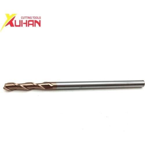 2Flutes HRC55 End mill 6.0*6D*50L 1PCS 5PCS 10PCS Tungsten Steel Soild Carbide Endmills cutting tool CNC maching milling cutter