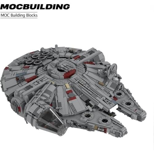 Star space war Millennium model Falcon assembly puzzle building block DIY toys set Century Gift Eagle Star project MOC children