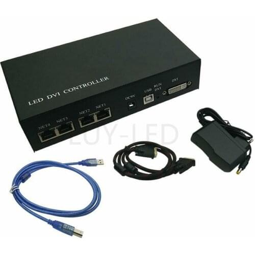 H803TV SPI Pixel Controller ;DMX /SPI transmission controllerwith DVI interface,support MADRIX; for 3D and music effect