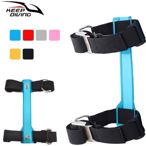 Aluminum Alloy Diving Single Tank Adapter Set For BCD Backplate Holder STA Scuba Diving Tank Bracket Ultralight Gear Equipment