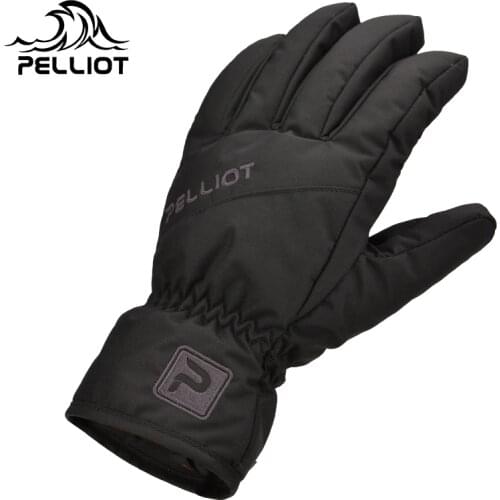 New Men Women PELLIOT Ski Gloves Winter Snowboard Gloves Waterproof Snowboarding High-Q Glove Outdoor Gloves Snow Wear