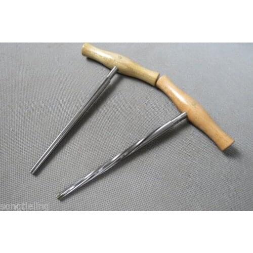 Cello Axes (straight, rotary) Reamers, Cello Shaft Tools, Violin Making Tools