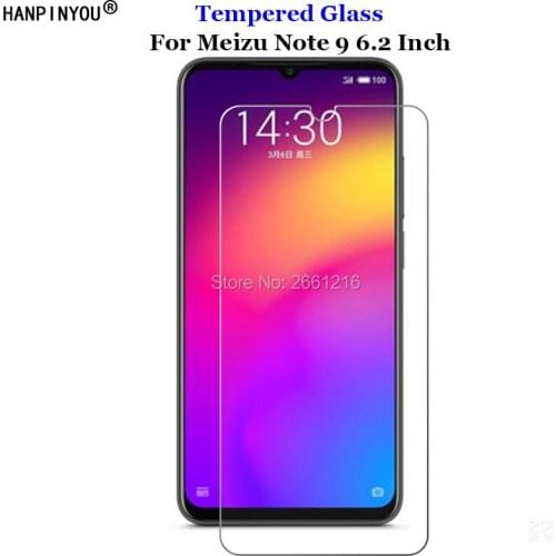 For Meizu Note9 Anti-Scratch Front Tough Tempered Glass 9H 2.5D Premium Screen Protector Film For Meizu Note 9 6.2"