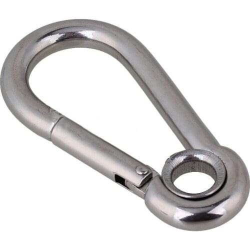 Lock Hook Carabiner Eyelet 304 Stainless Steel Secure